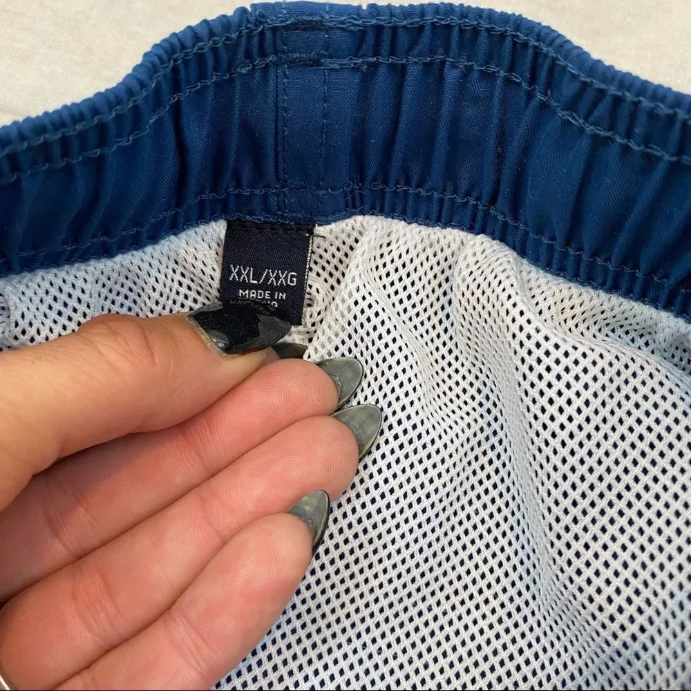 Men’s Tommy Hilfiger Blue‎ Lined Swim Trunks Size XXL
